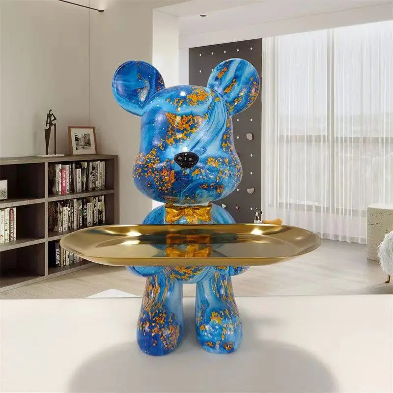 Urso de grafite para decorar